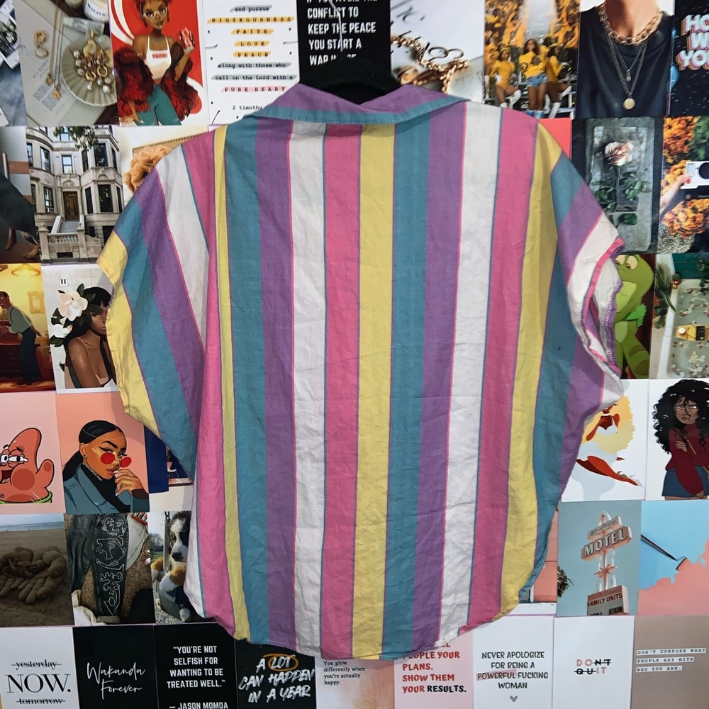 Pastel Button Down - Picture 3 of 3